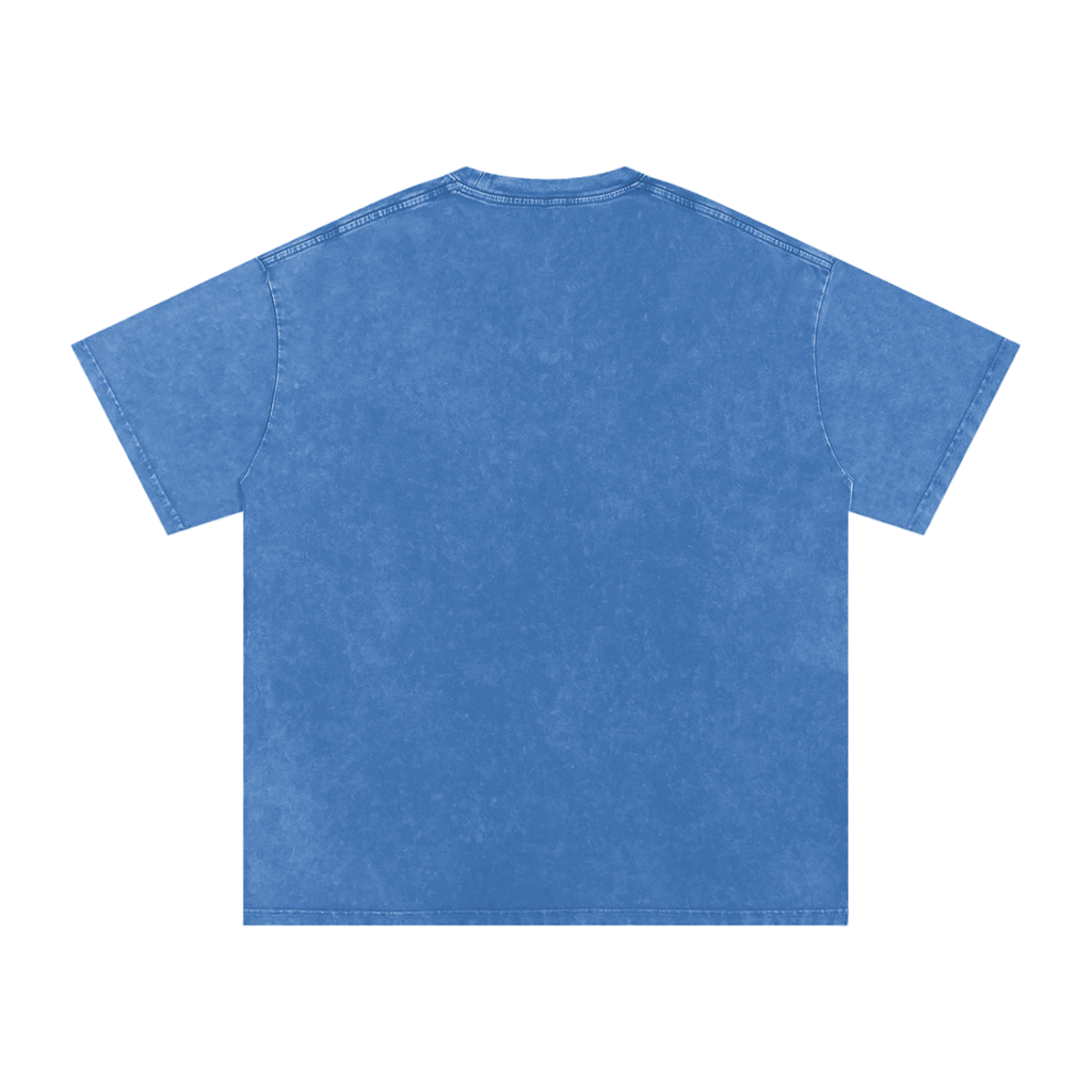 INSUARIA — Snow-Washed Oversized Cotton Tee