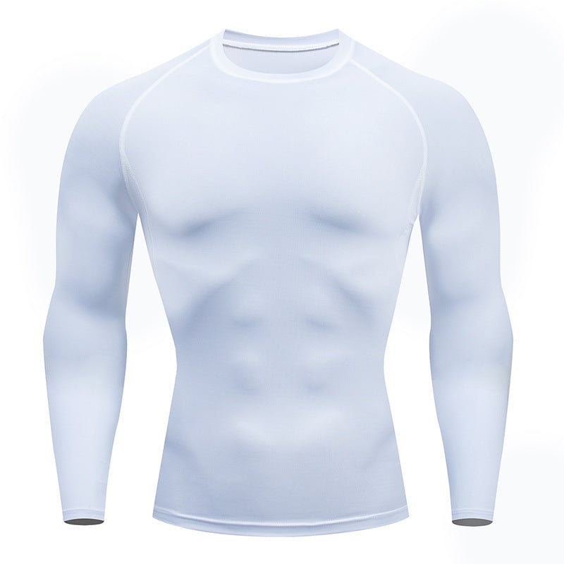 Men's Compression Long Sleeve Training Shirt – Quick Dry