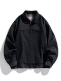 Men's Zip-Up Long Sleeve Jacket – Plus Size — view 3