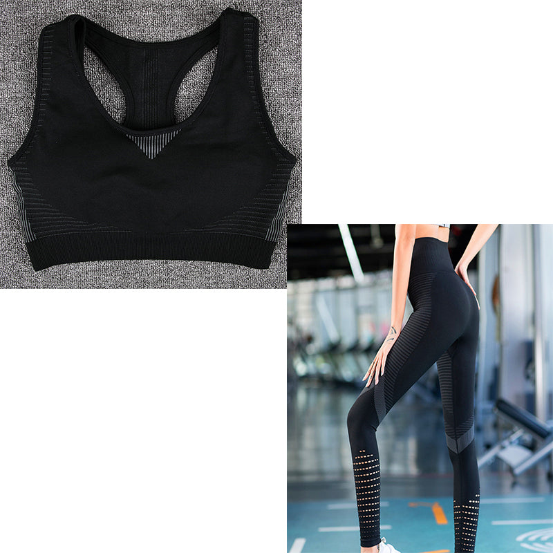 Seamless ribbed leggings, view 8