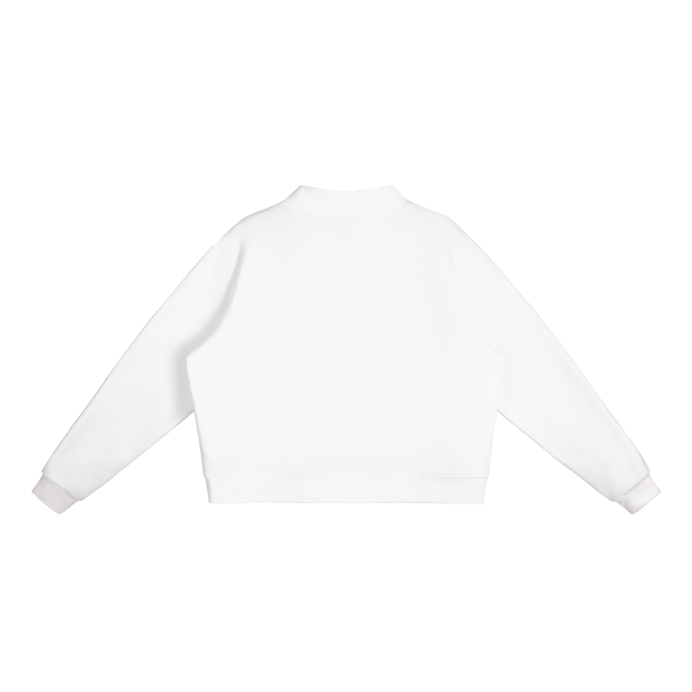 INSUARIA — Women’s Fleece Mock-Neck Sweatshirt