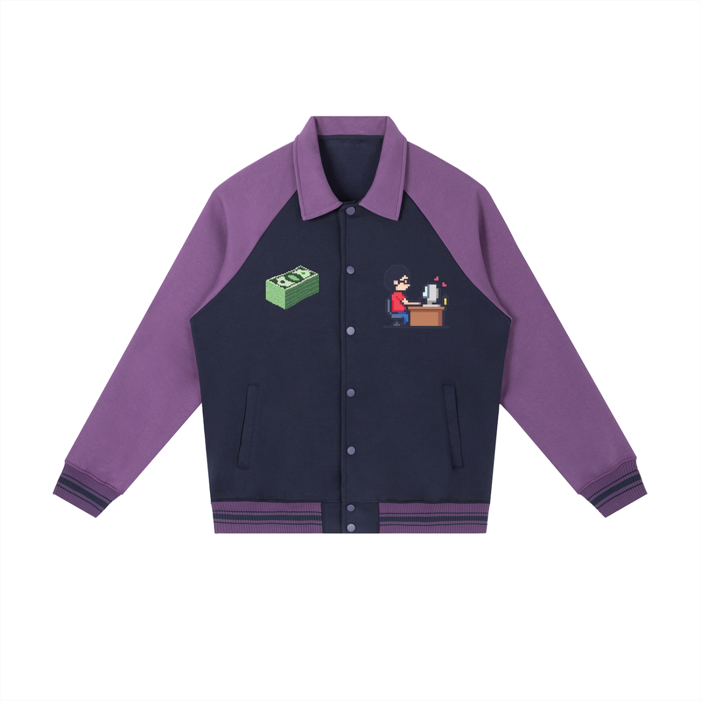 INSUARIA — Everyday Varsity Jacket