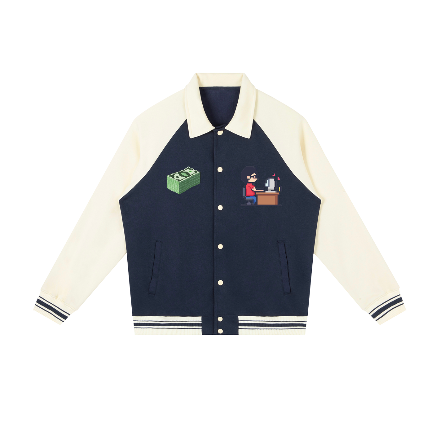 INSUARIA — Everyday Varsity Jacket