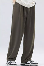 Men's Loose-Fit Pleated Pants – Plus Size — view 6