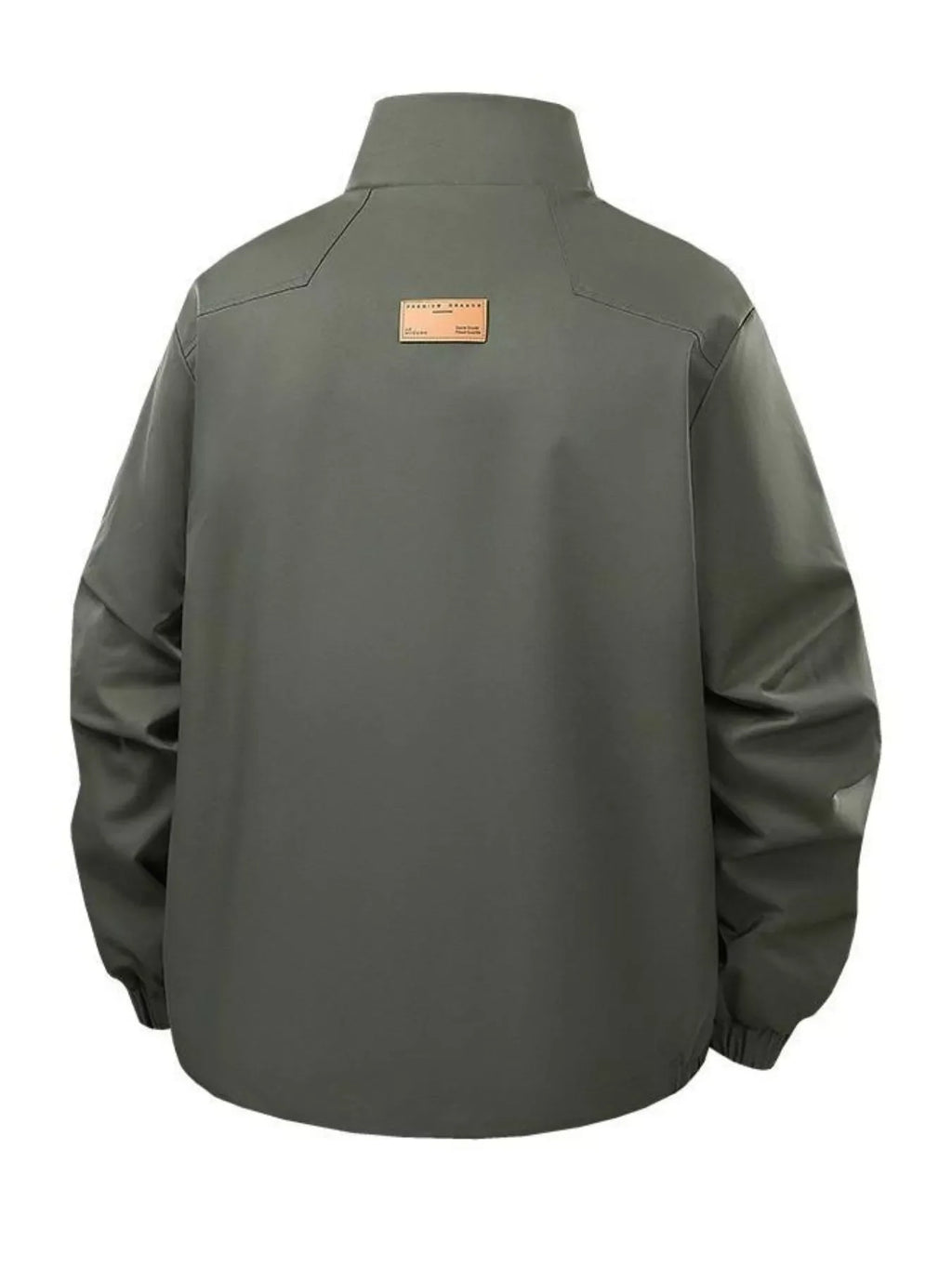 Men's Stand-Collar Lightweight Bomber Jacket – Plus Size