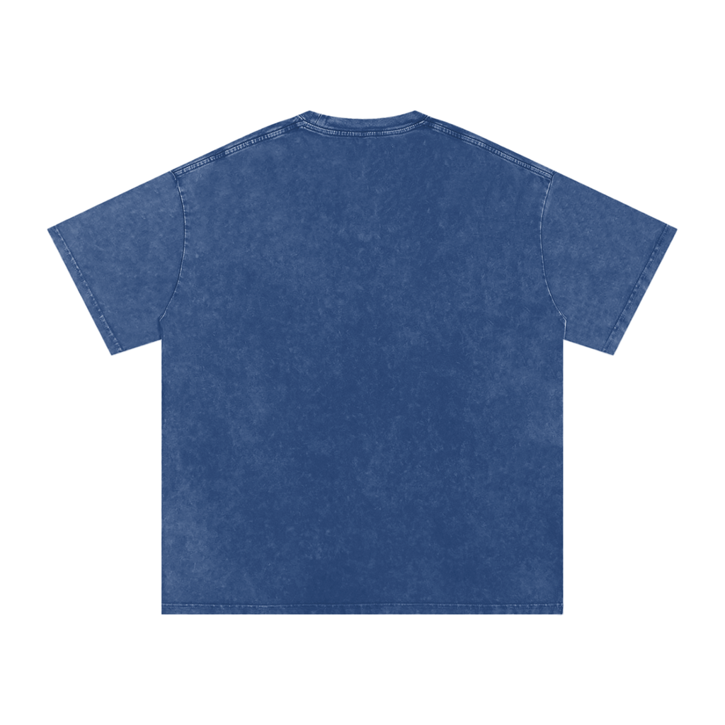INSUARIA — Snow-Washed Oversized Cotton Tee