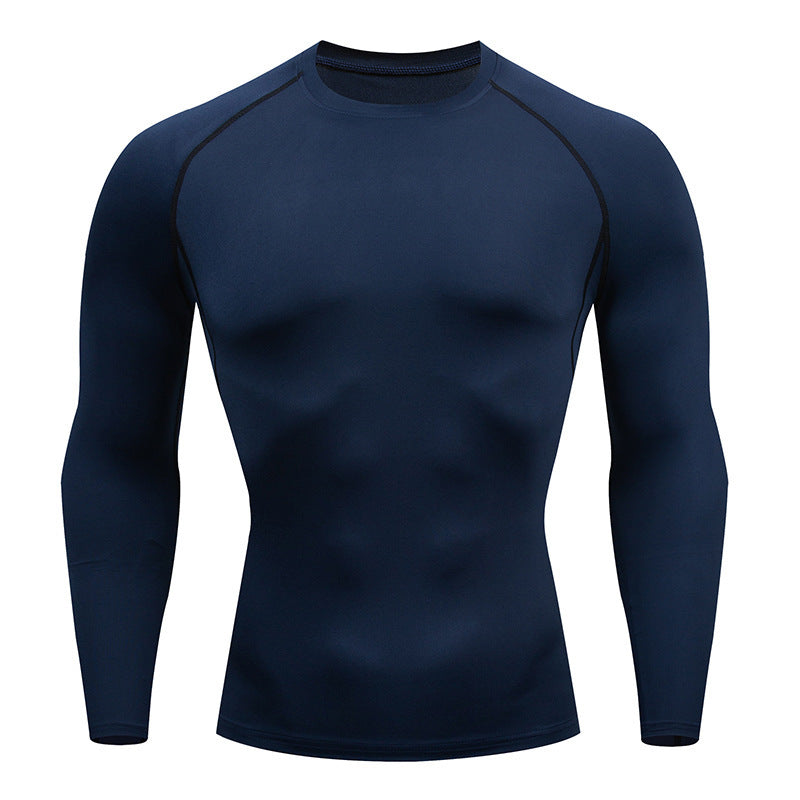 Men's Compression Long Sleeve Training Shirt – Quick Dry