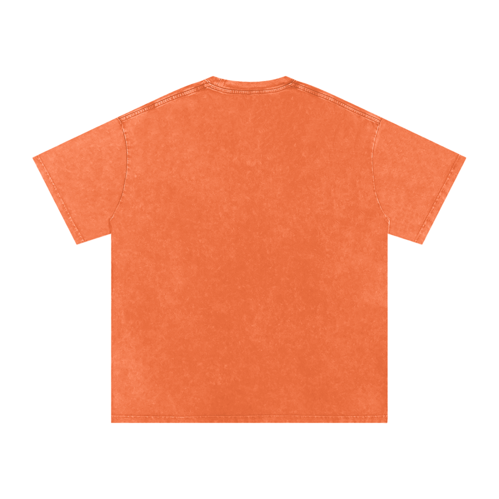 INSUARIA — Snow-Washed Oversized Cotton Tee