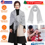 Oversized Tassel Shawl Wrap — view 6