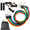 Resistance Bands Set – 11-Piece Tube Bands with Handles and Ankle Straps