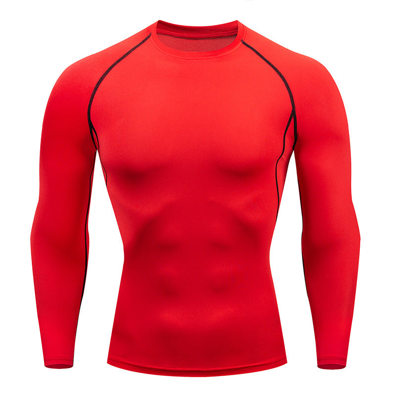 Men's Compression Long Sleeve Training Shirt – Quick Dry