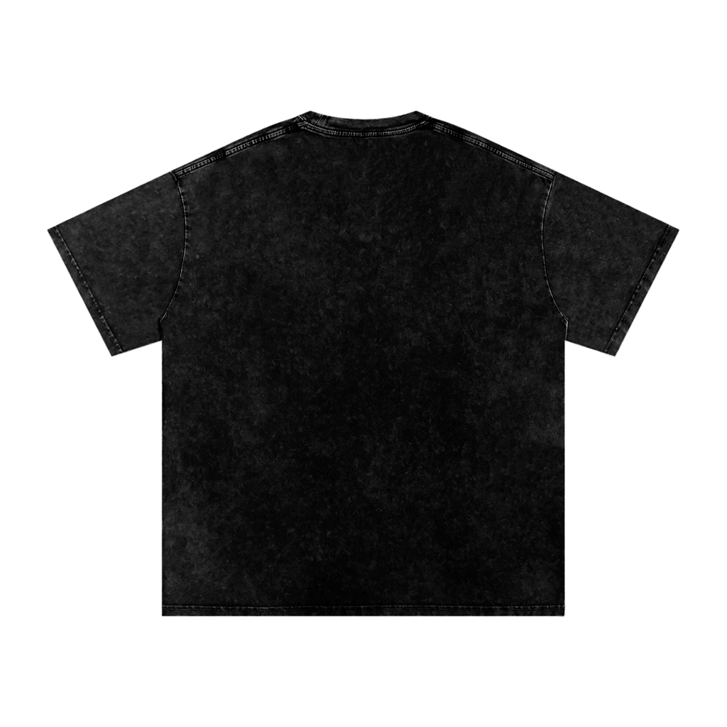 INSUARIA — Snow-Washed Oversized Cotton Tee
