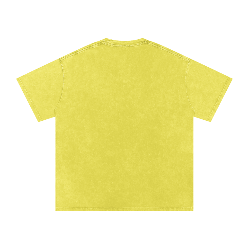INSUARIA — Snow-Washed Oversized Cotton Tee