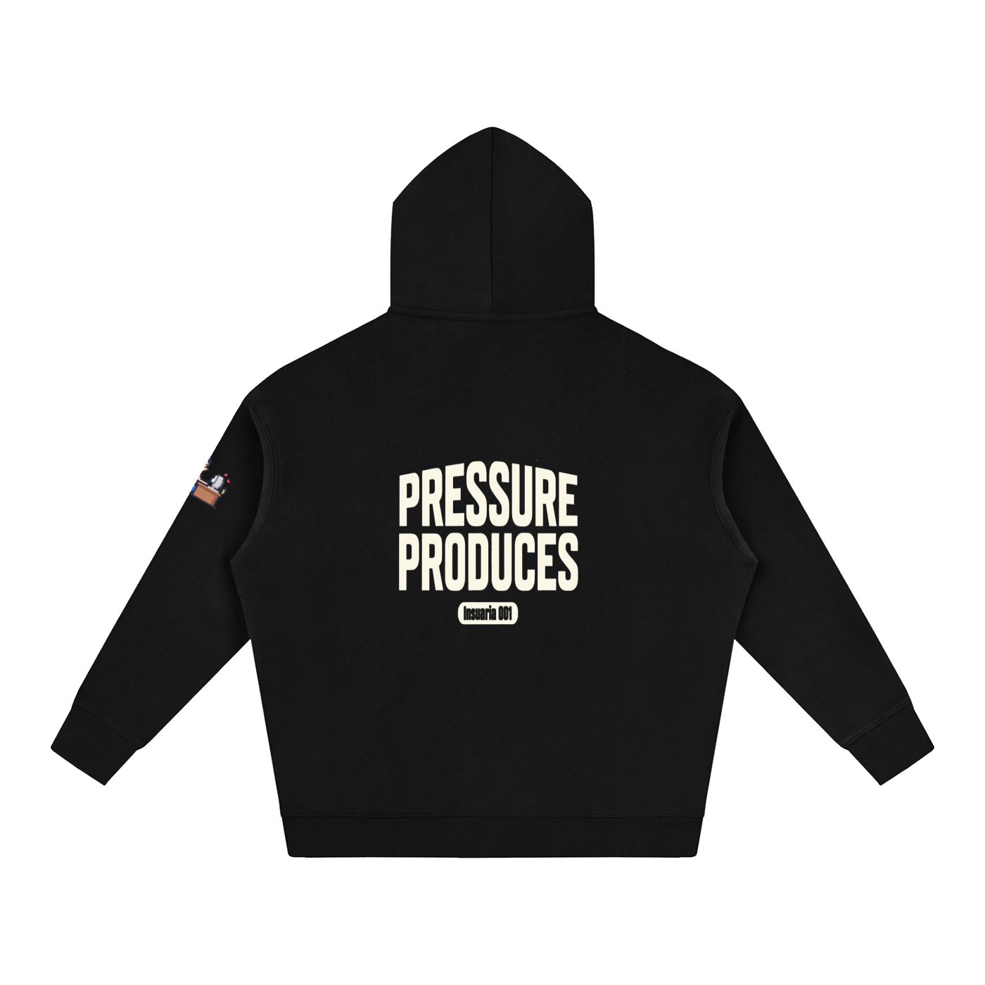 INSUARIA — Oversized Heavyweight Fleece Hoodie
