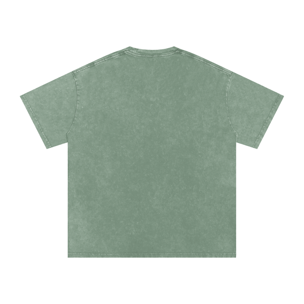 INSUARIA — Snow-Washed Oversized Cotton Tee