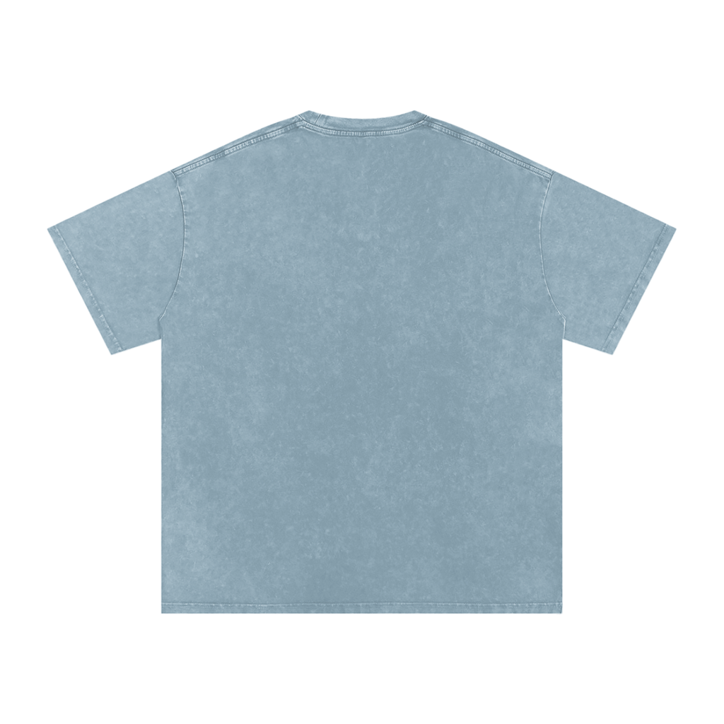 INSUARIA — Snow-Washed Oversized Cotton Tee