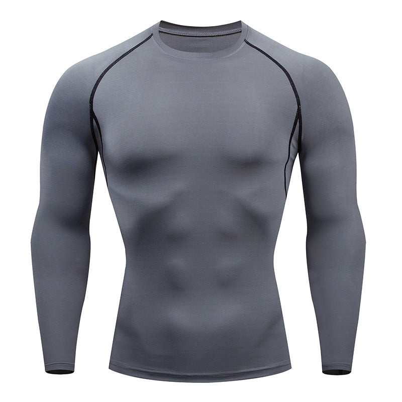Men's Compression Long Sleeve Training Shirt – Quick Dry