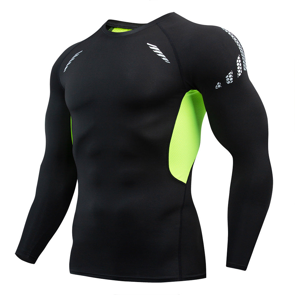 Men's Compression Long Sleeve Training Shirt – Quick Dry