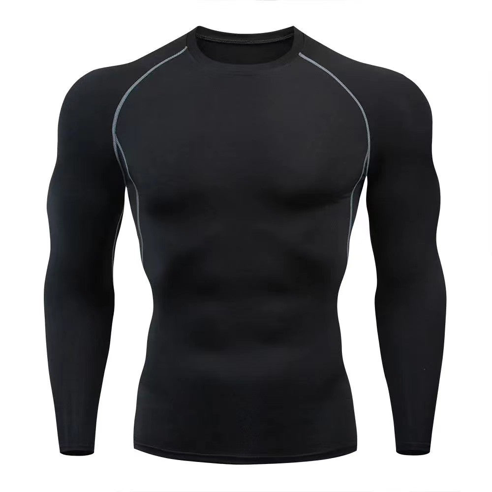 Men's Compression Long Sleeve Training Shirt – Quick Dry