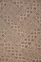 Lightweight cotton throw, folded