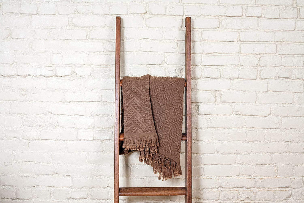 Lightweight cotton throw blanket, view 11