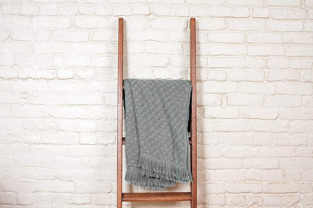 Lightweight cotton throw blanket, view 18