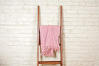 Lightweight cotton throw in silver moon