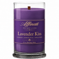 Lavender wooden wick soy candle