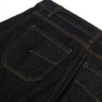 Men's Wide-Leg Denim Pants – Pleated Loose Fit — view 3