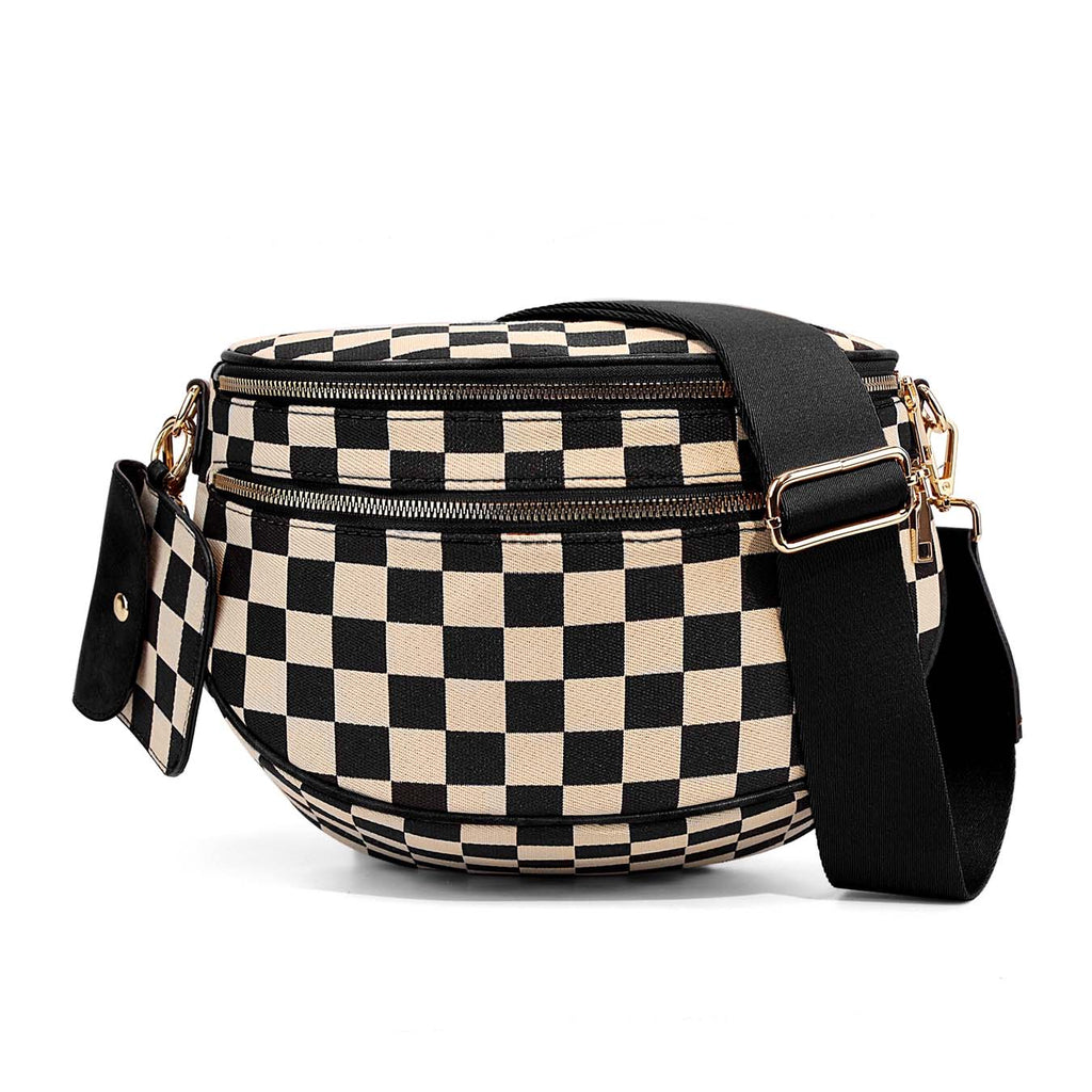 Kaylee double-zip crossbody sling bag, view 14