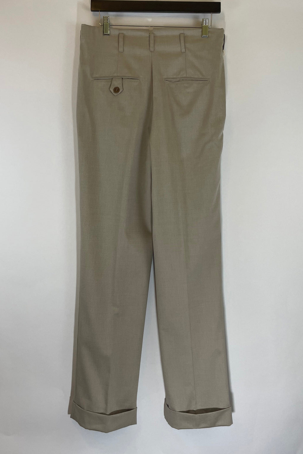 Eddie High-Waisted Hollywood Pants – Barley — view 3