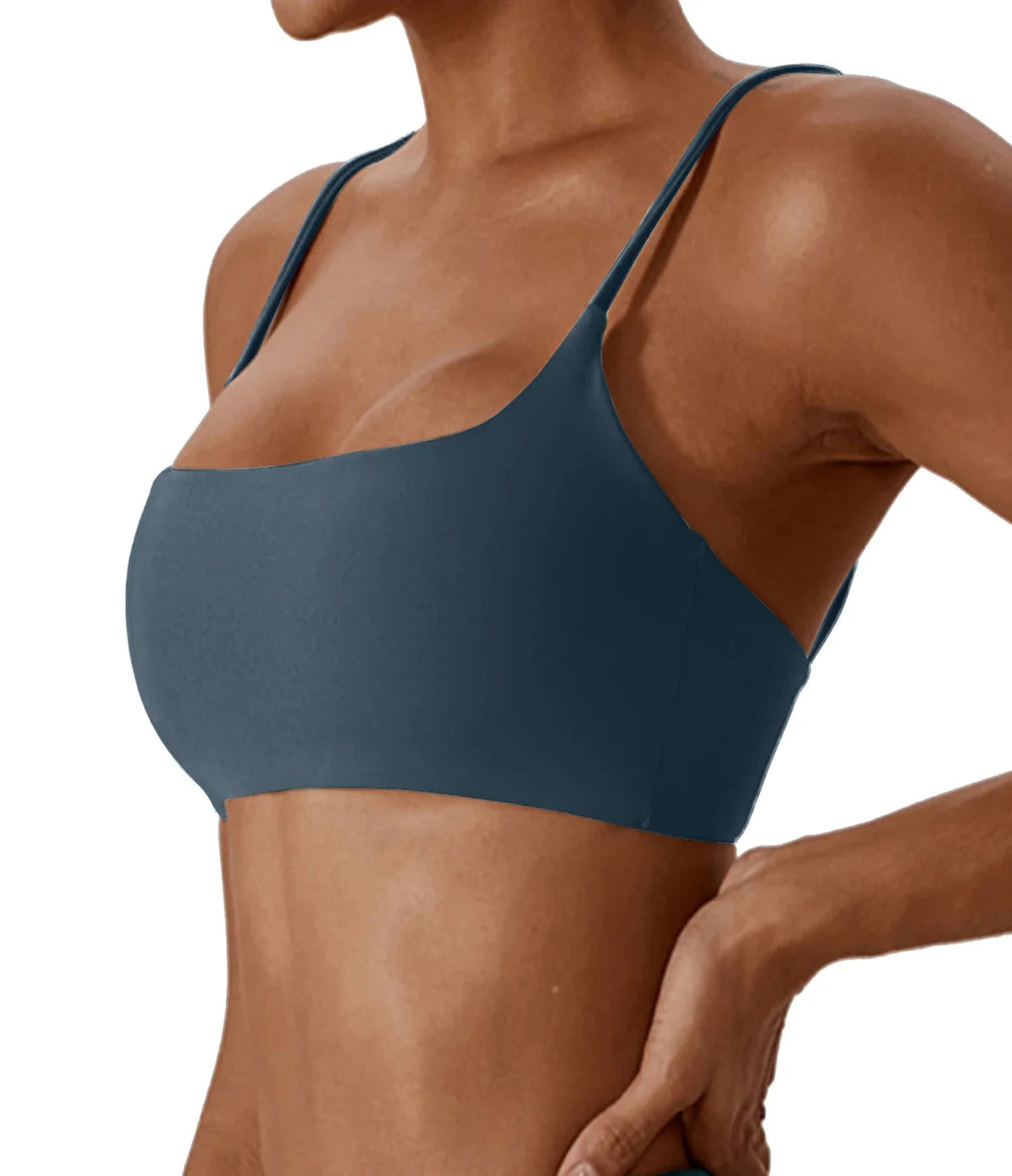 Back-cross sports bra, view 9