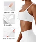 Back-cross sports bra, view 2