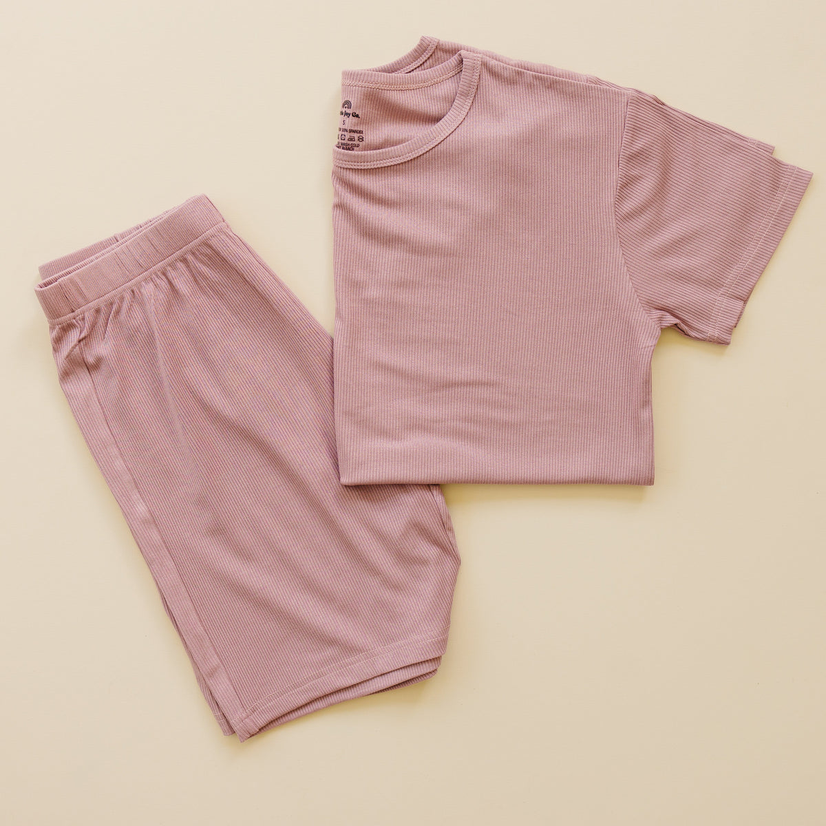 Women's ribbed bamboo pajama separates, view 15