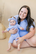 Ribbed bamboo pajamas, color option