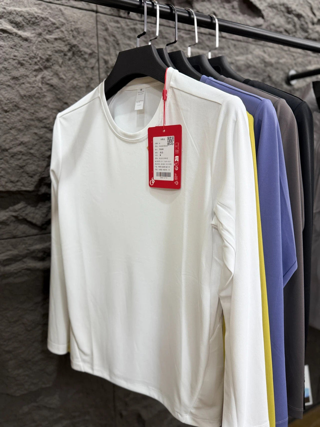 Men's Lightweight Quick Dry Long Sleeve Crew Neck Shirt