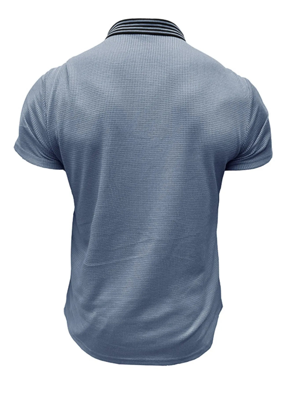 Men's Classic Textured Golf Polo Shirt | Short Sleeve
