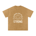 INSUARIA — Snow-Washed Oversized Cotton Tee