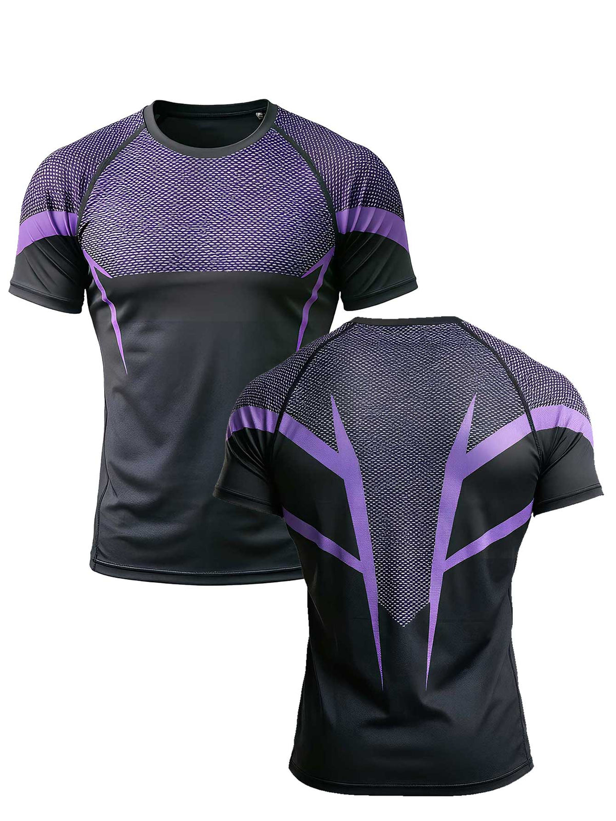 Men's Mesh-Back Compression Tee — main view