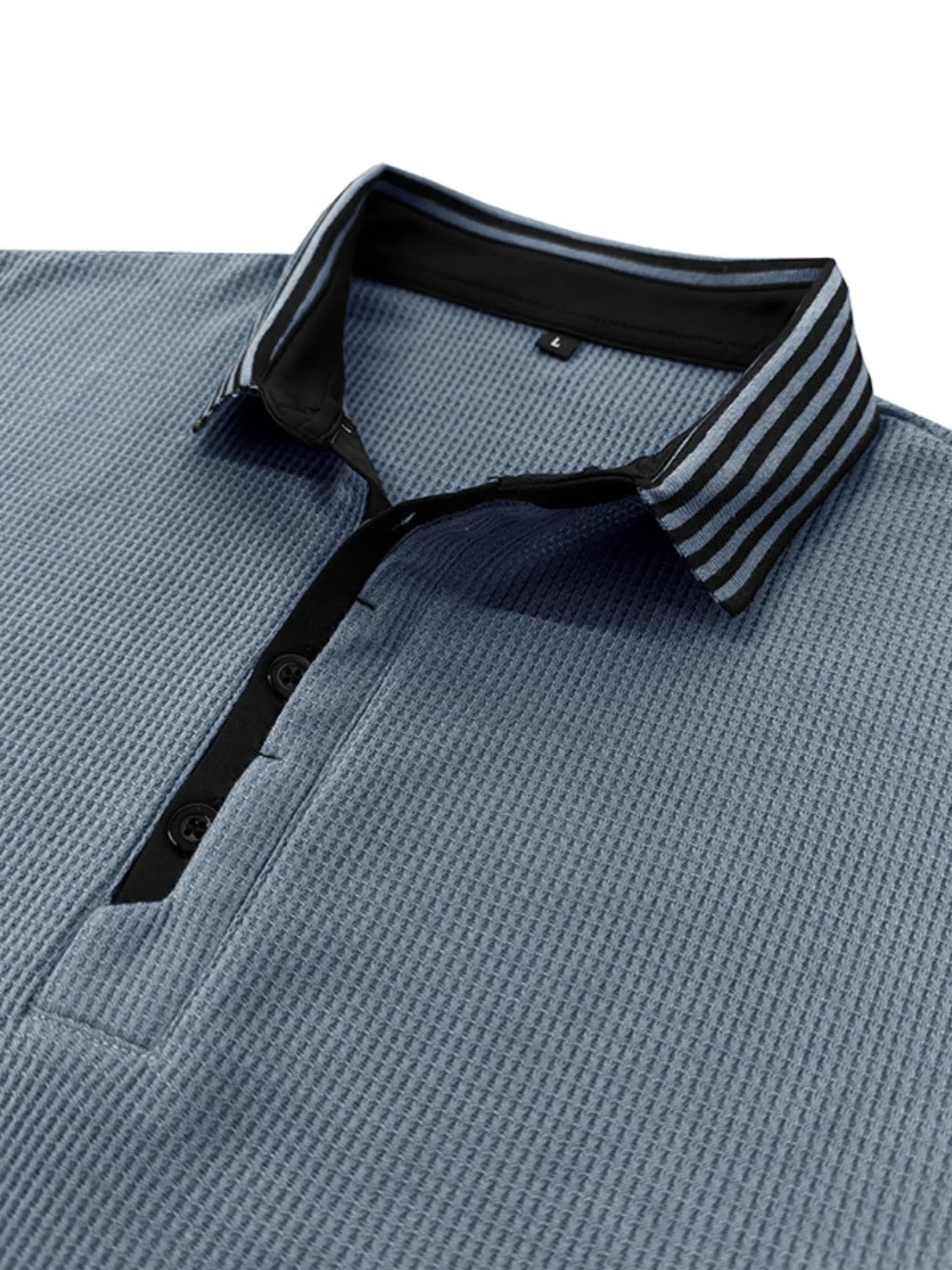 Men's Classic Textured Golf Polo Shirt | Short Sleeve