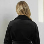 Women's ultra-soft plush robe, view 25