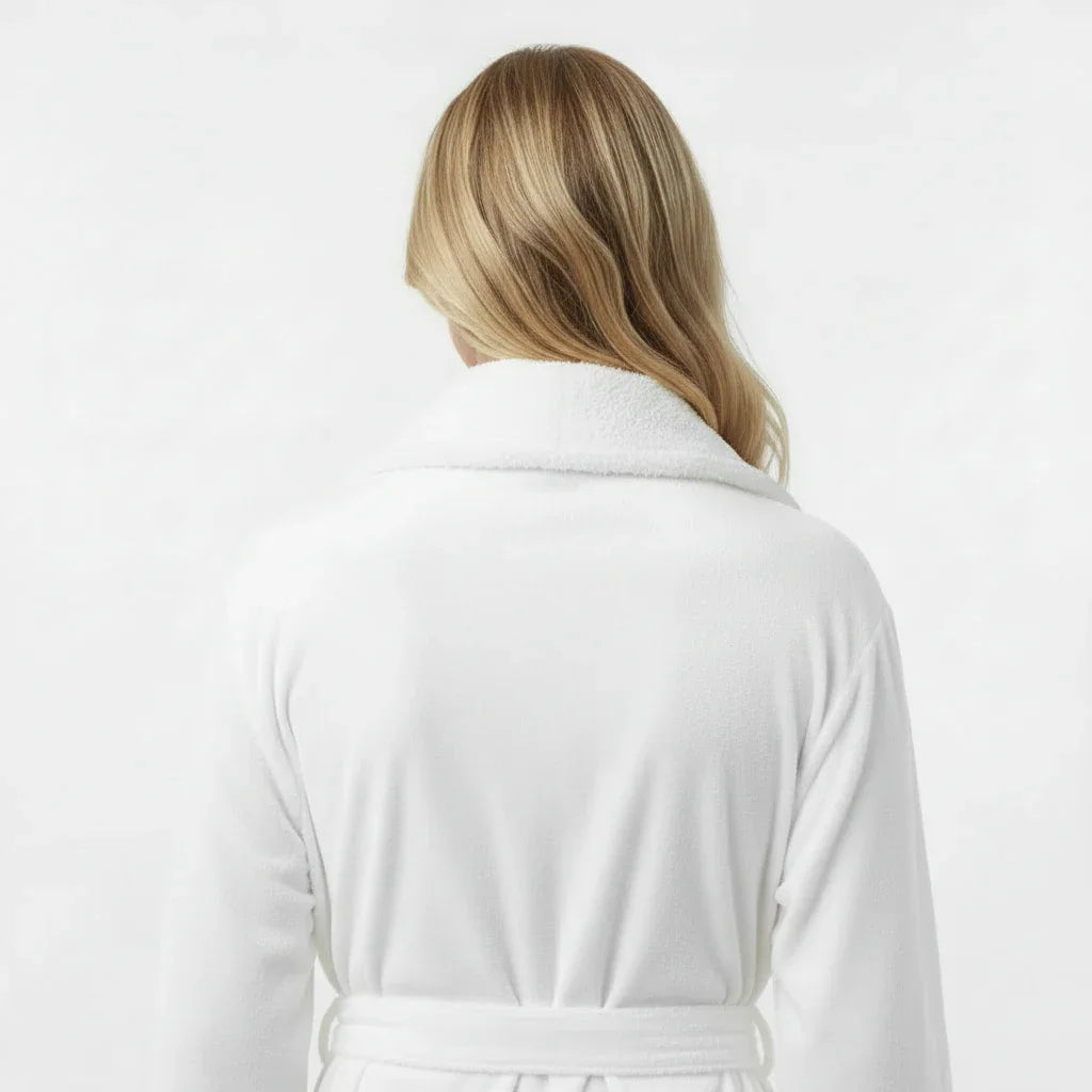 Women's ultra-soft plush robe, view 29