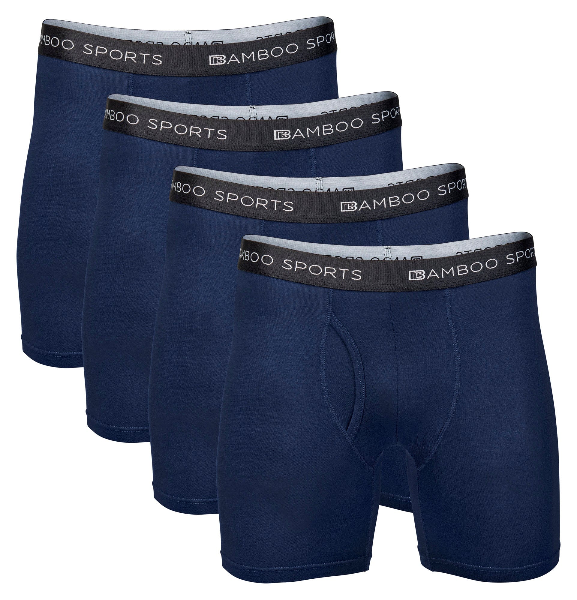 INSUARIA — Men’s Bamboo Comfort Boxer Briefs, 4-Pack