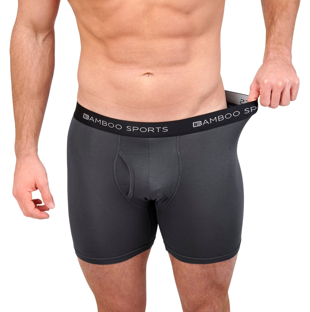 INSUARIA — Men’s Bamboo Comfort Boxer Briefs, 4-Pack