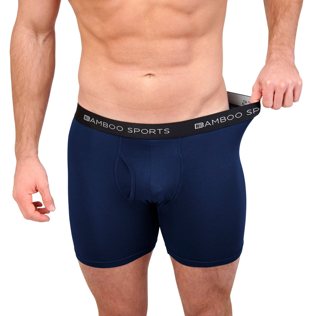 INSUARIA — Men’s Bamboo Comfort Boxer Briefs, 4-Pack
