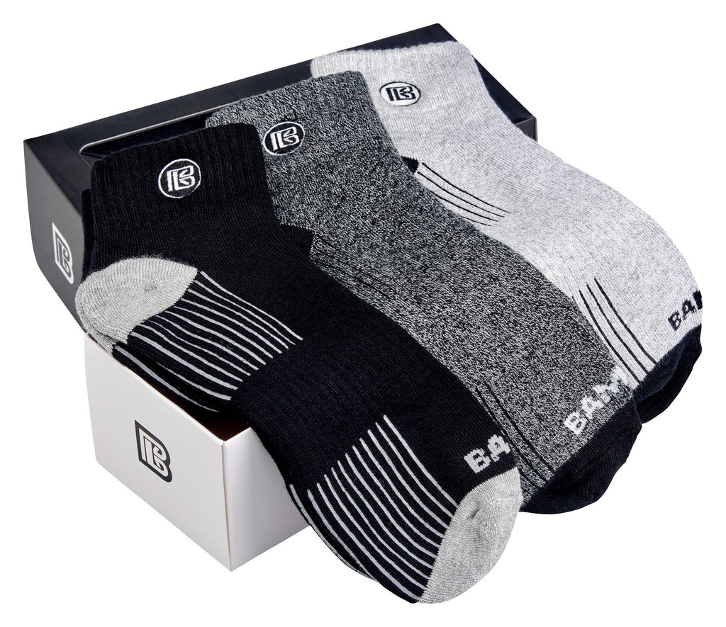 INSUARIA — Bamboo Comfort Quarter Crew Socks