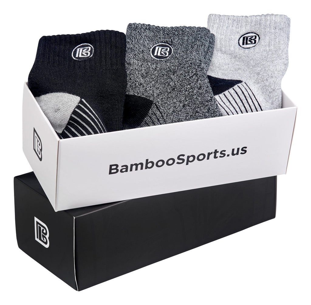 INSUARIA — Bamboo Comfort Quarter Crew Socks