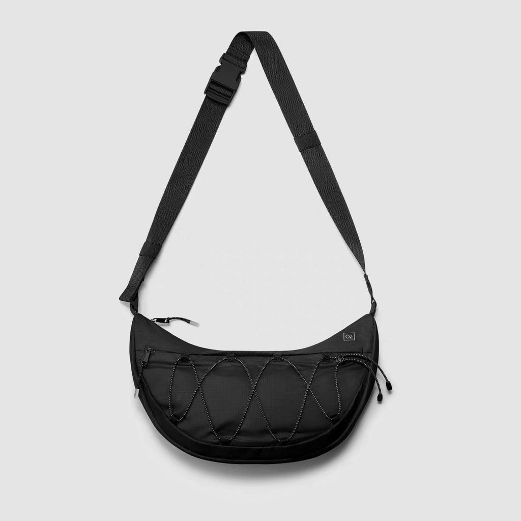 Nylon crescent sling bag, view 6