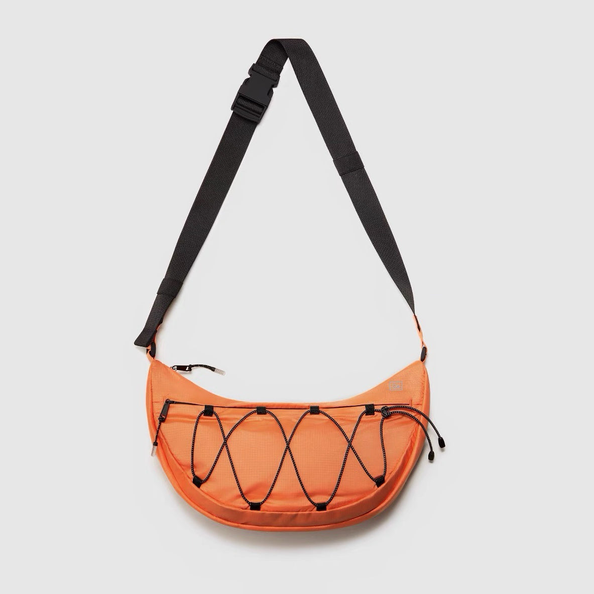 Nylon crescent sling bag, view 8