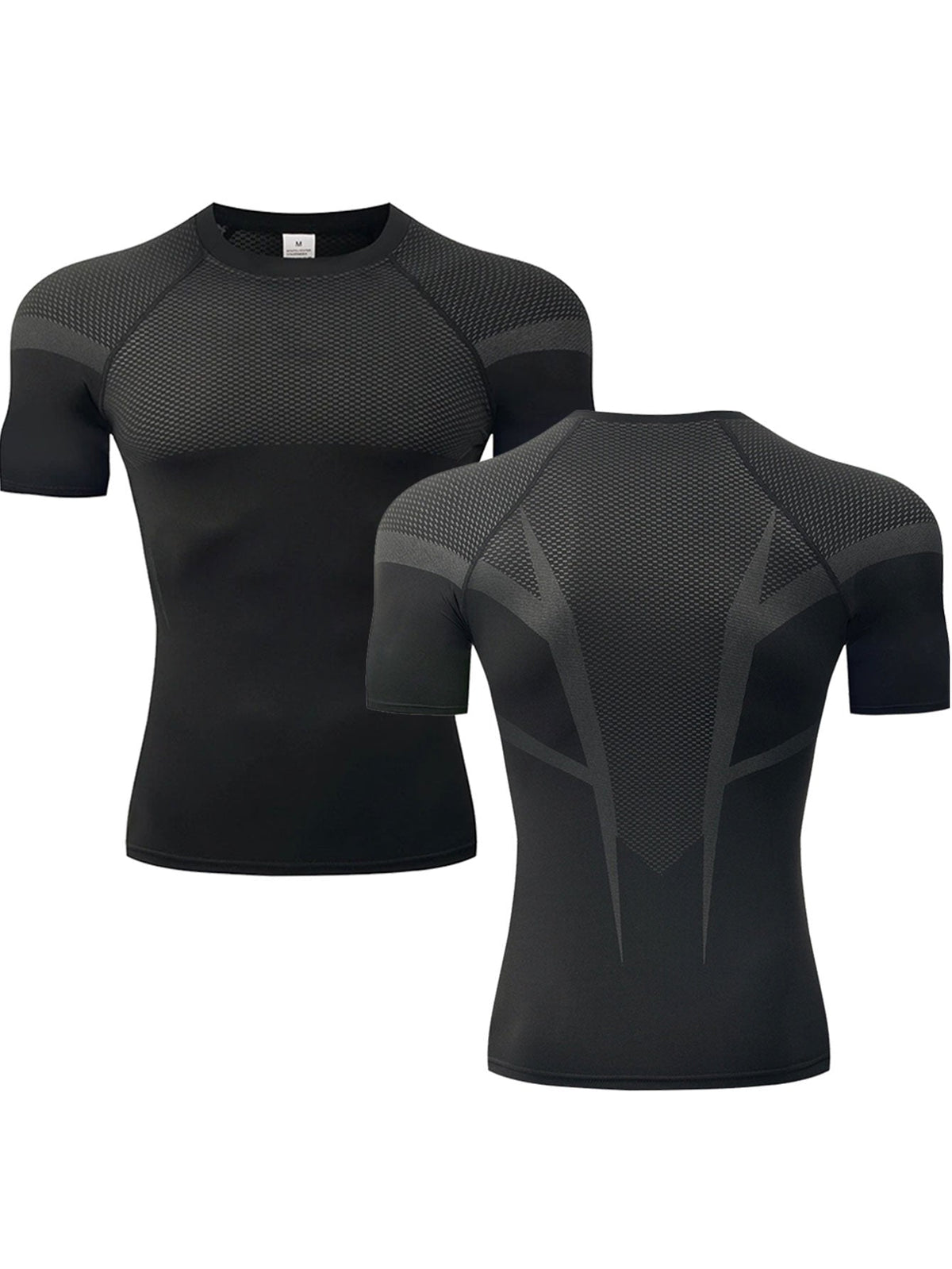 Men's Mesh-Back Compression Tee — view 3